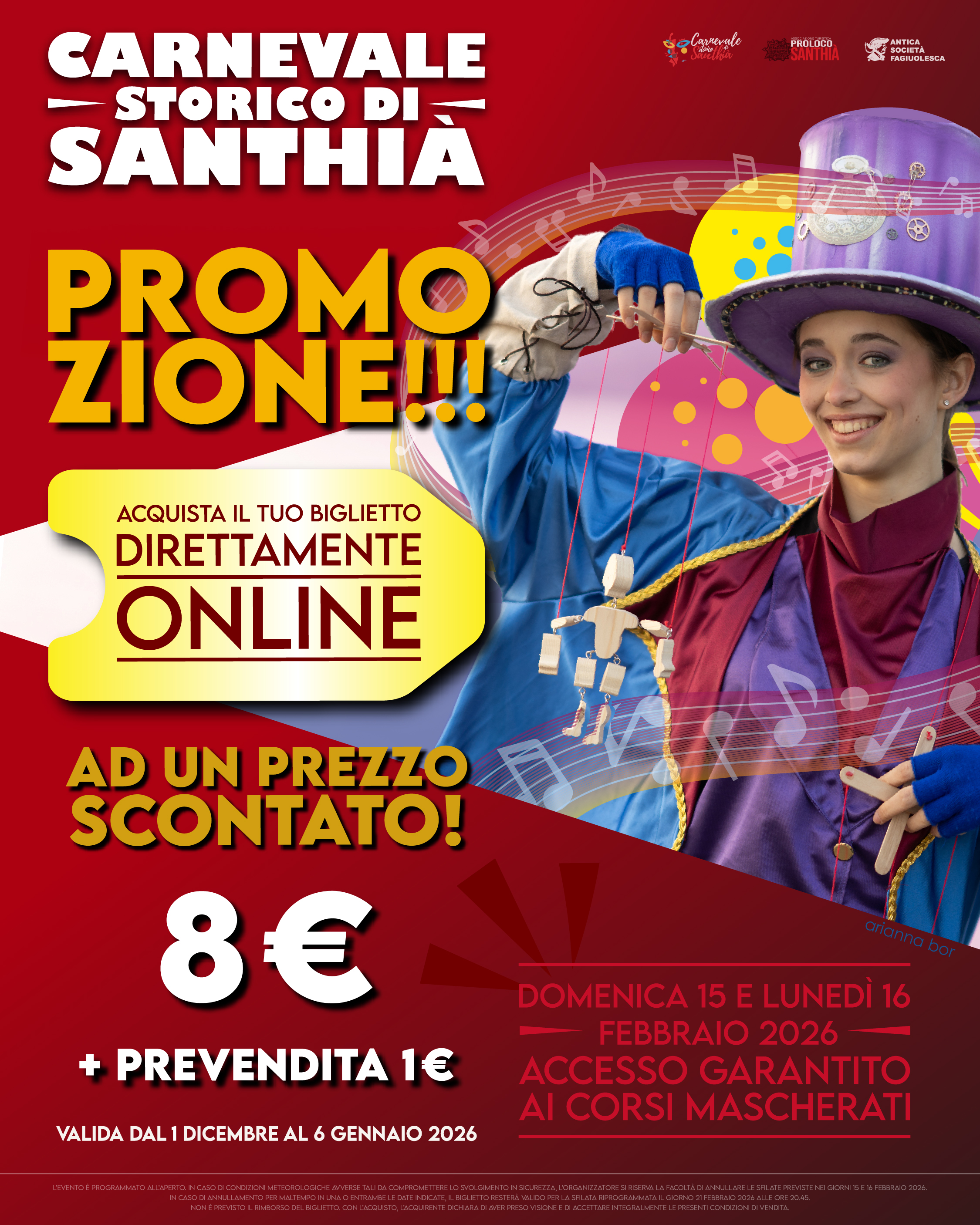 Carnevale Storico di Santhia'-DOMENICA