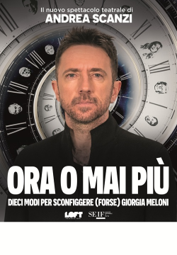 ANDREA SCANZI-Ora o mai piu