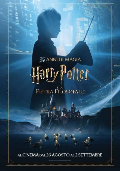 HARRY POTTER E LA PIETRA FILOSOFALE – 25MO ANNIVER