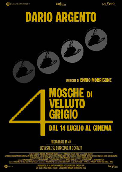 QUATTRO MOSCHE DI VELLUTO GRIGIO (RIED.)