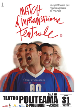 MATCH D'IMPROVVISAZIONE TEATRALE *