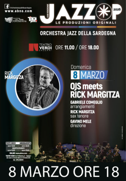 Ojs Meets RICK MARGITZA ore 18