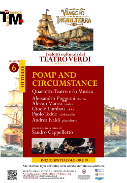 POMP AND CIRCUMSTANCE